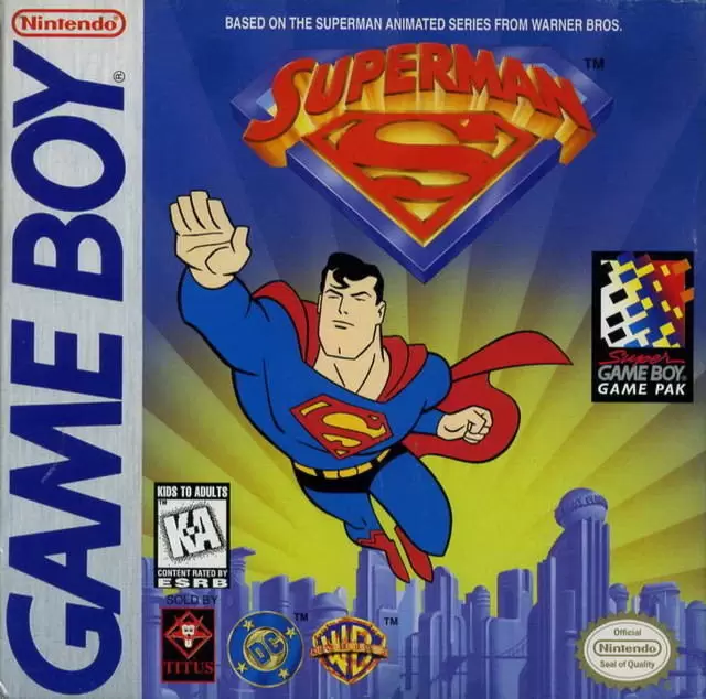 Jeux Game Boy - Superman
