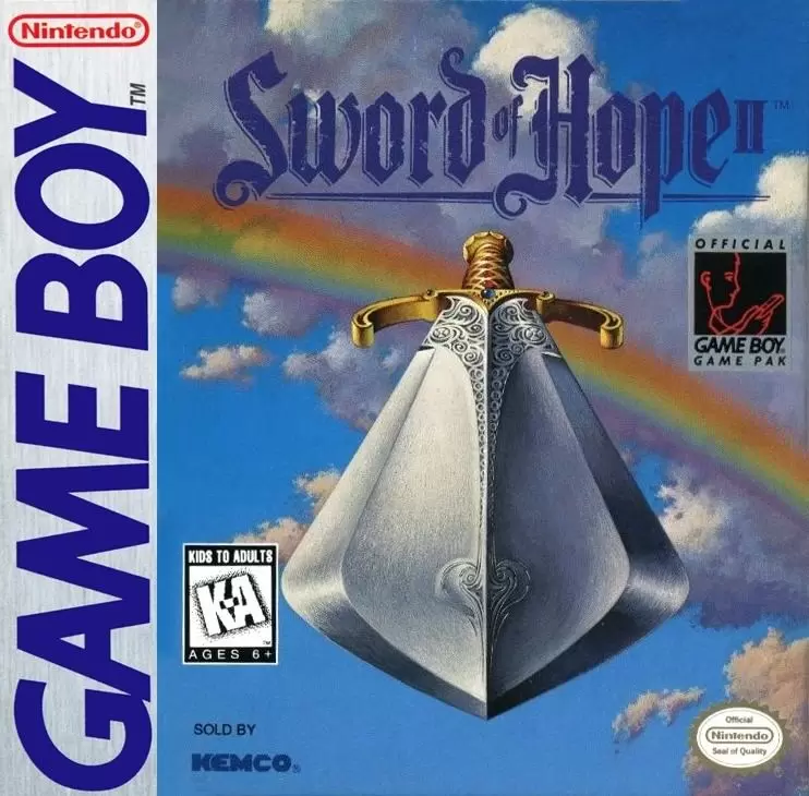 Jeux Game Boy - Sword of Hope II