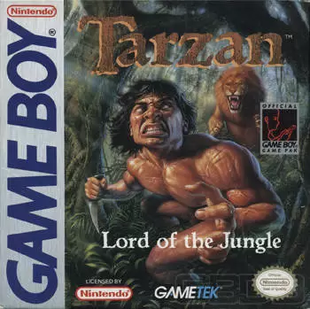 Jeux Game Boy - Tarzan: Lord of the Jungle