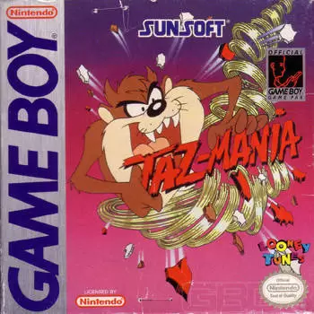 Game Boy Games - Taz-Mania