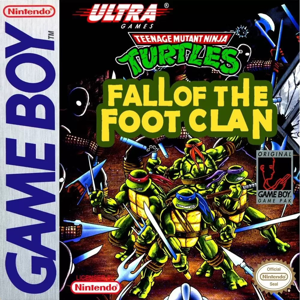 Jeux Game Boy - Teenage Mutant Ninja Turtles: Fall of the Foot Clan