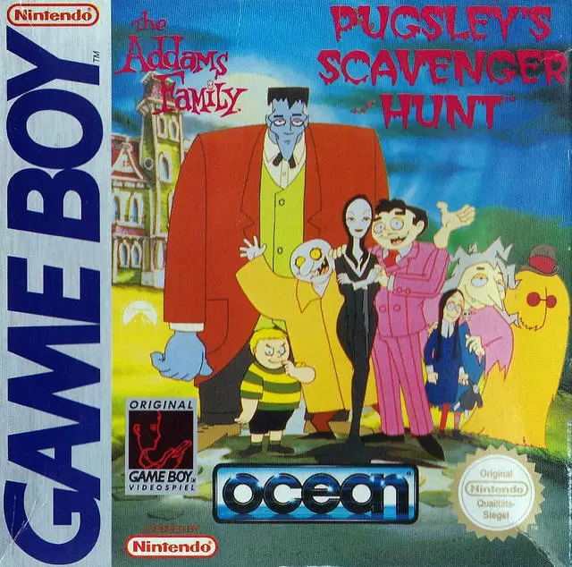 Game Boy Games - The Addams Family: Pugsley\'s Scavenger Hunt