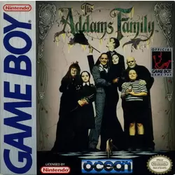NINTENDO GAMEBOY & GAMEBOY GAMES PRESENTS -THE ADDAMS FAMILY