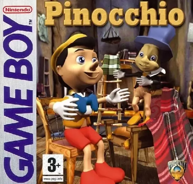 Jeux Game Boy - The Adventures of Pinocchio