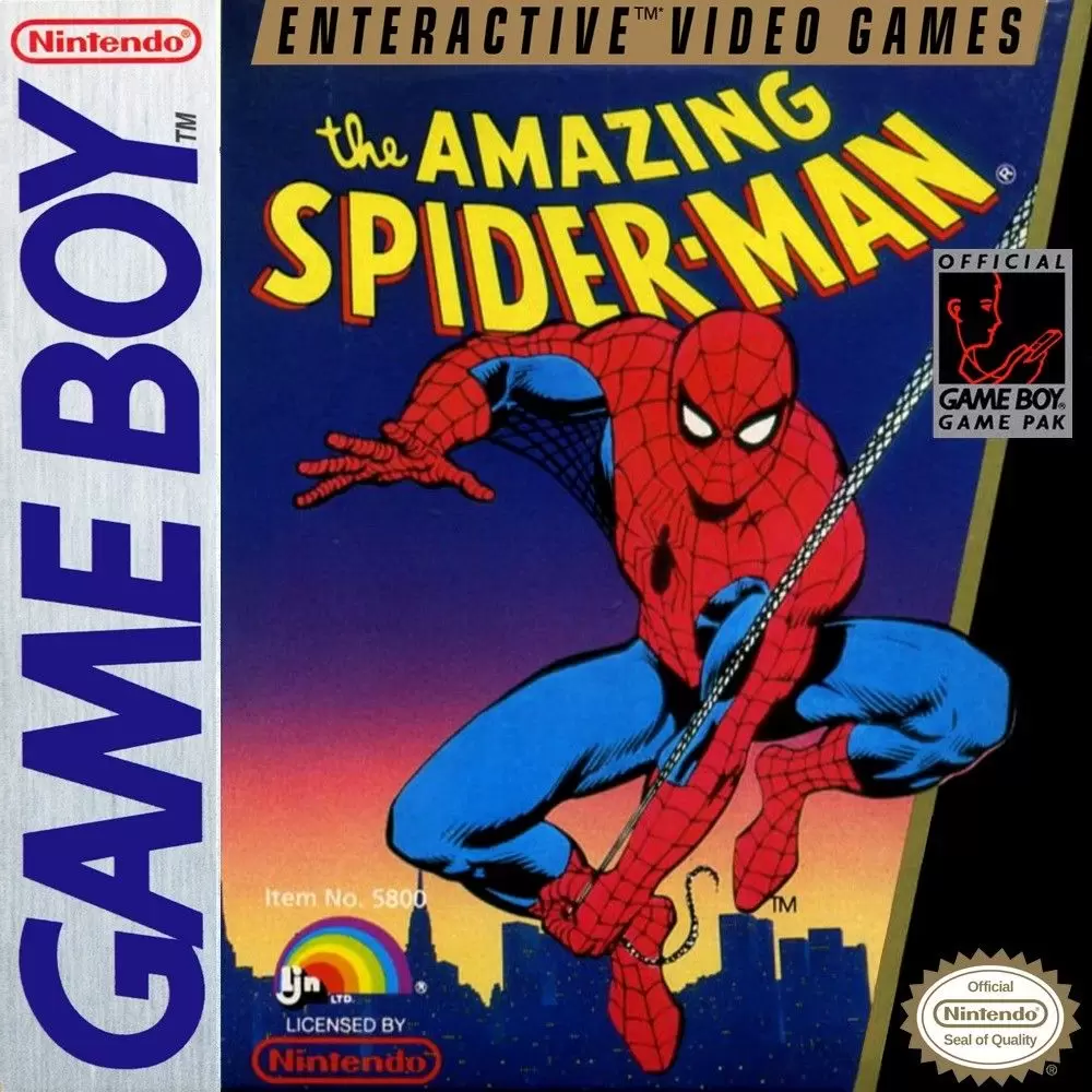Jeux Game Boy - The Amazing Spider-Man