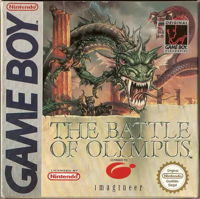 Game Boy Games - The Battle of Olympus