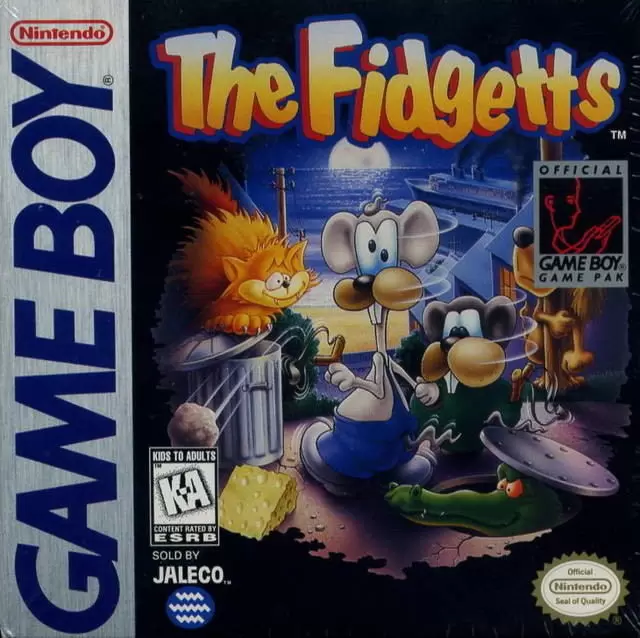 Game Boy Games - The Fidgetts