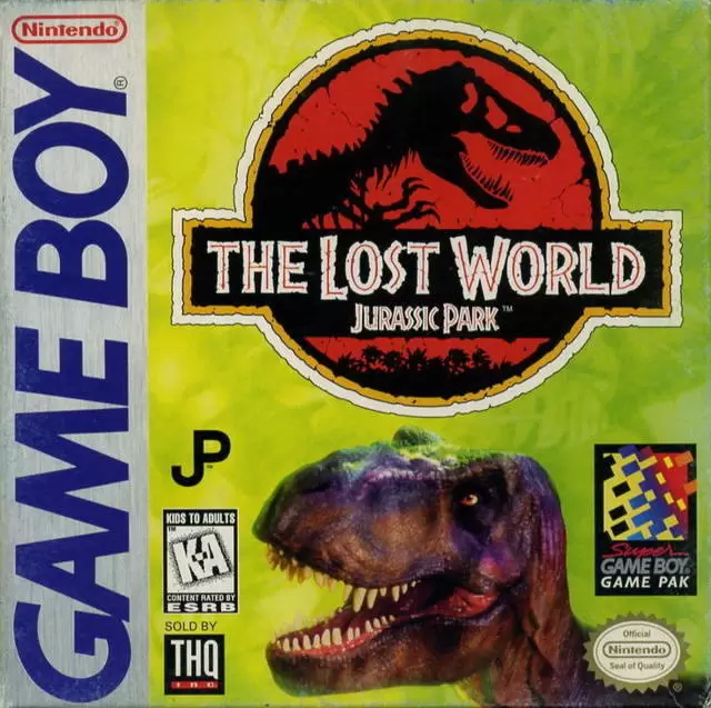 Game Boy Games - The Lost World: Jurassic Park