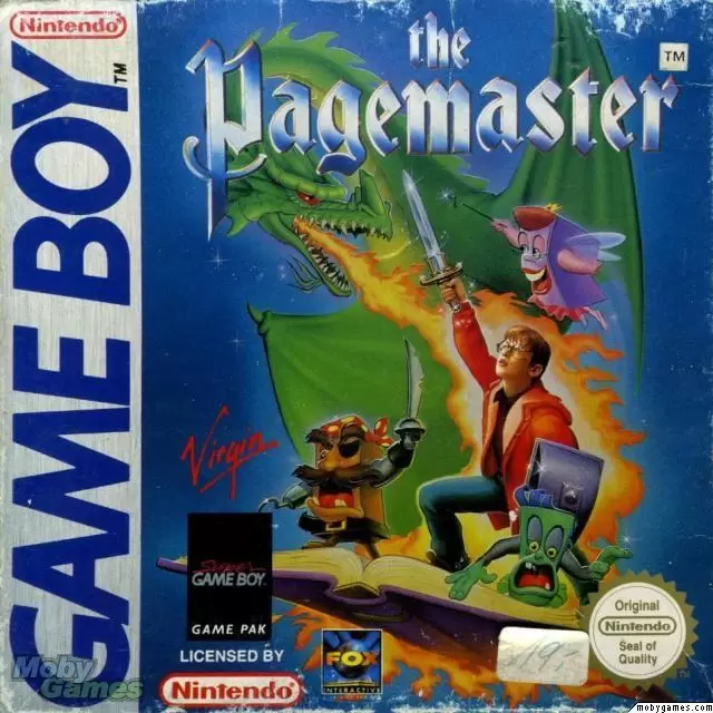 Game Boy Games - The Pagemaster