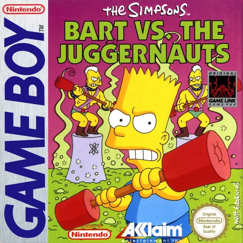 Jeux Game Boy - The Simpsons: Bart vs. the Juggernauts