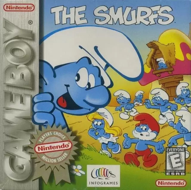 Jeux Game Boy - The Smurfs