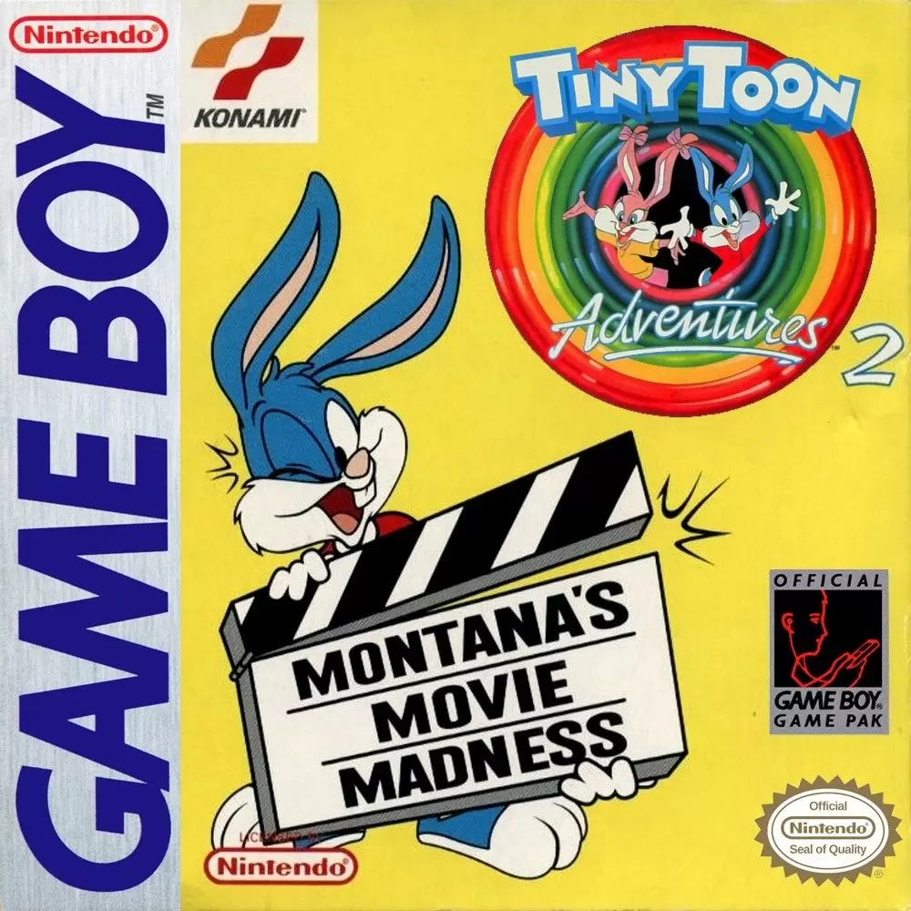 Jeux Game Boy - Tiny Toon Adventures 2: Montana\'s Movie Madness