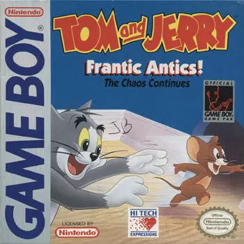 Jeux Game Boy - Tom and Jerry: Frantic Antics