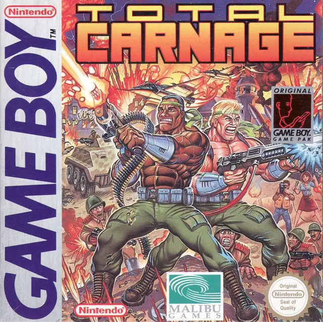 Game Boy Games - Total Carnage