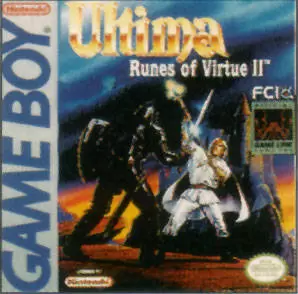 Jeux Game Boy - Ultima: Runes of Virtue II