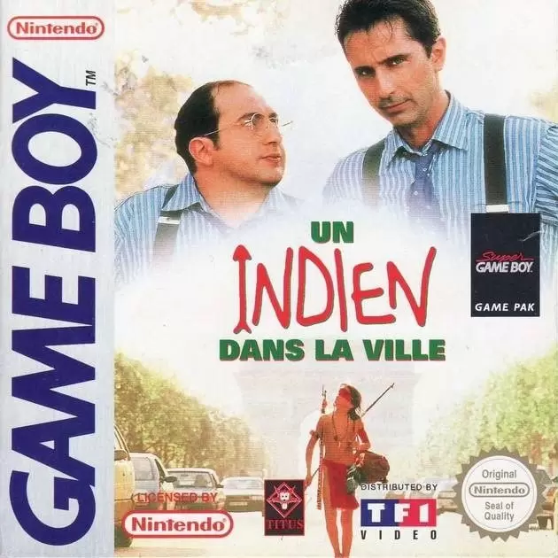 Jeux Game Boy - Un Indien Dans La Ville