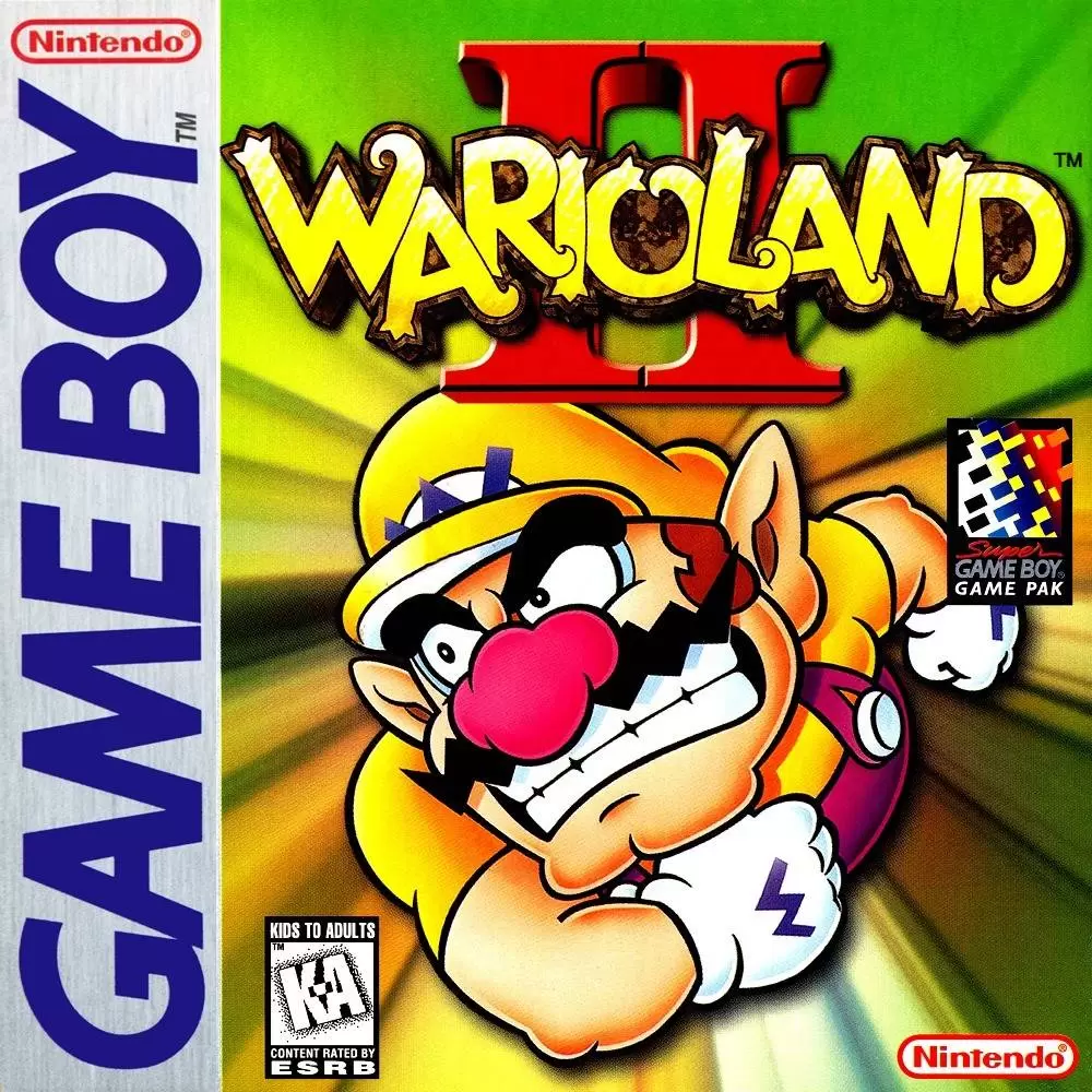 Game Boy Games - Wario Land II