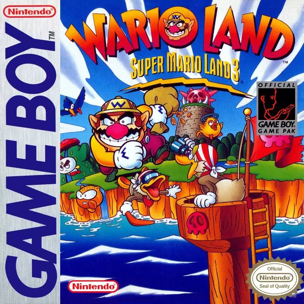 Jeux Game Boy - Wario Land: Super Mario Land 3