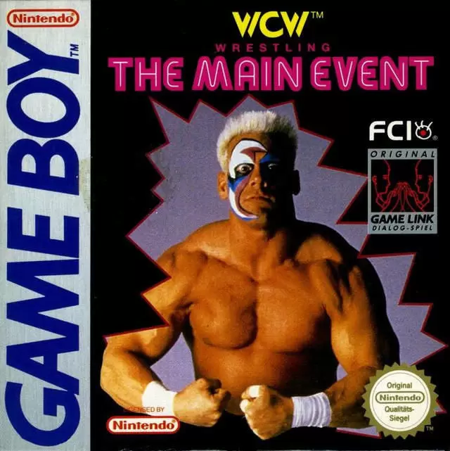 Game Boy Games - WCW The Main Event
