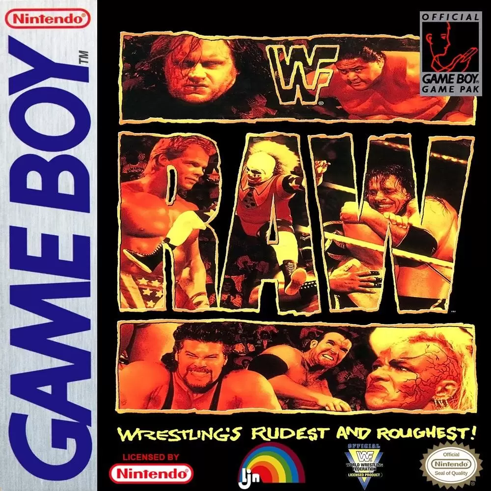Jeux Game Boy - WWF Raw