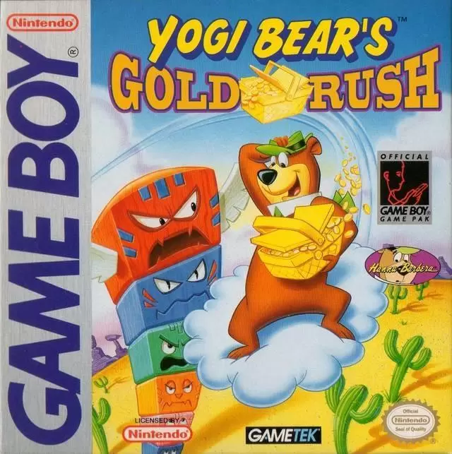 Jeux Game Boy - Yogi Bear\'s Gold Rush