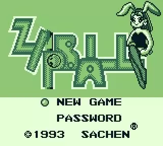 Jeux Game Boy - Zipball