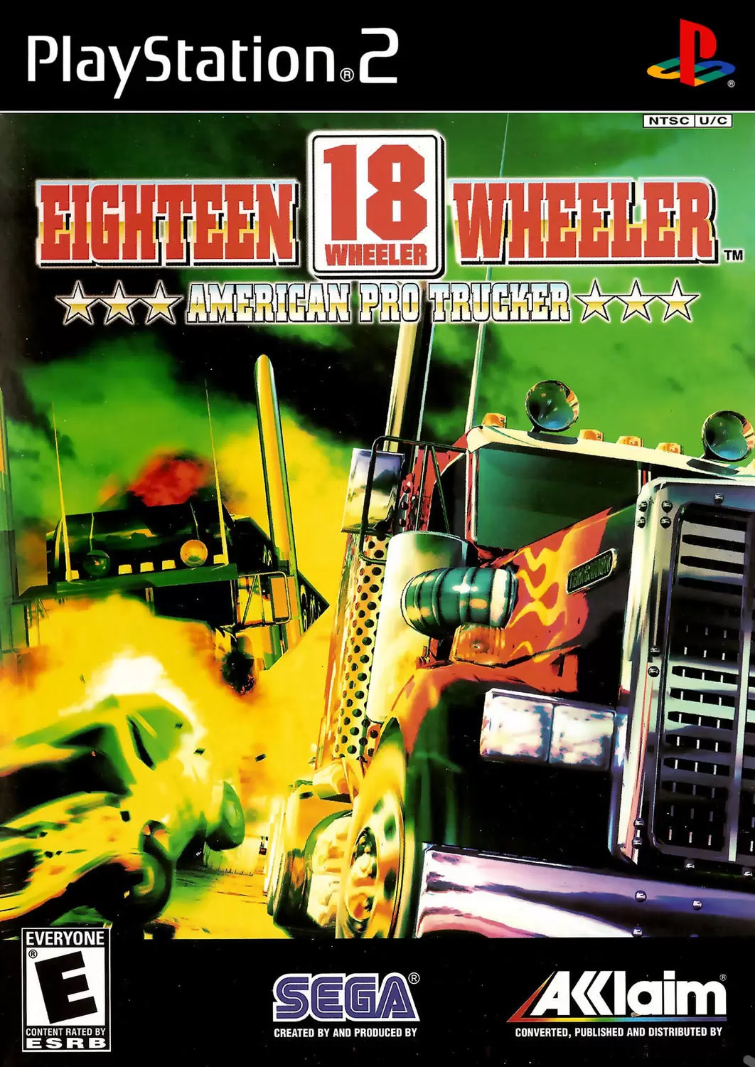 Jeux PS2 - 18 Wheeler: American Pro Trucker