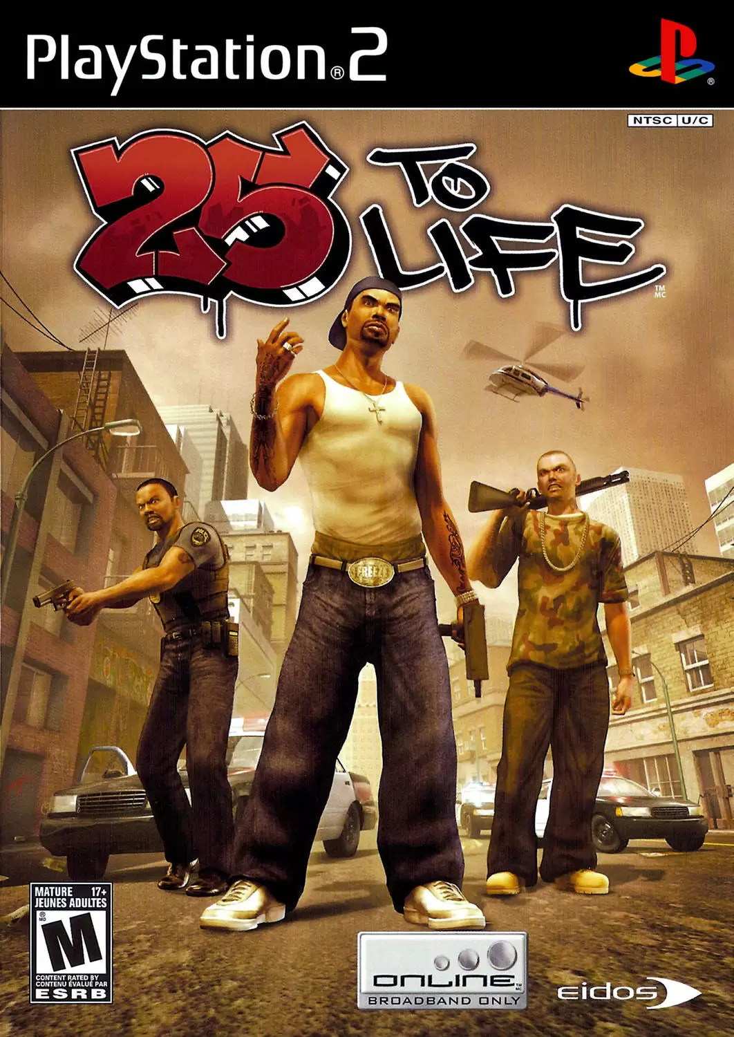 Jeux PS2 - 25 To Life
