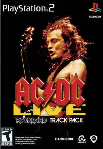 PS2 Games - AC/DC Live: Rock Band Track Pack