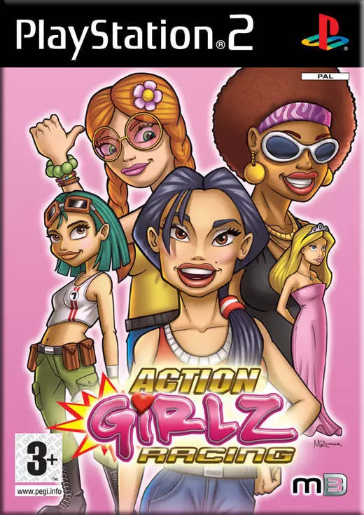 PS2 Games - Action Girlz Racing