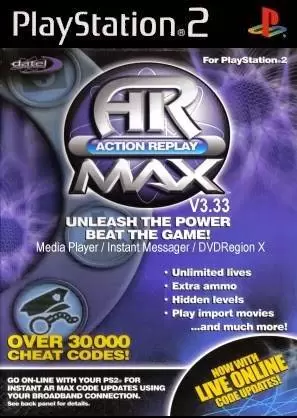 PS2 Games - Action Replay Max