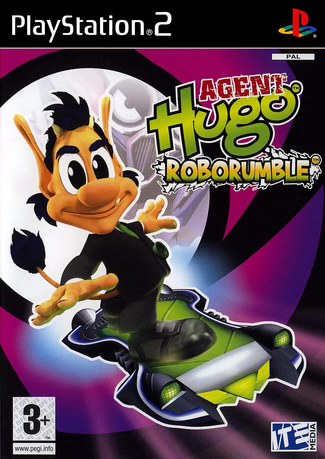 PS2 Games - Agent Hugo: Roborumble