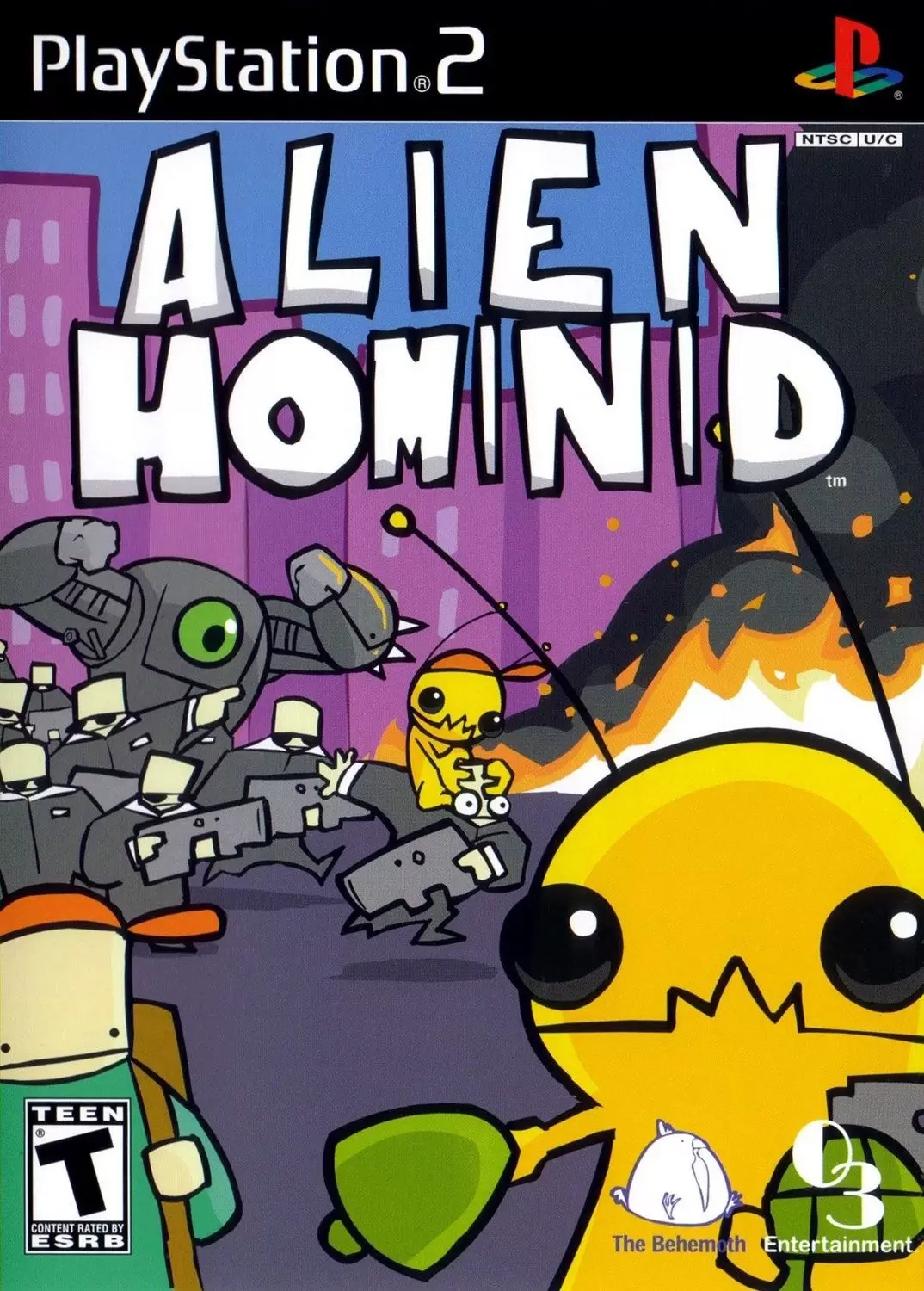 Jeux PS2 - Alien Hominid