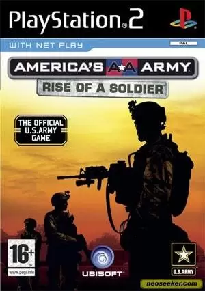 PS2 Games - America\'s Army: Rise of a Soldier