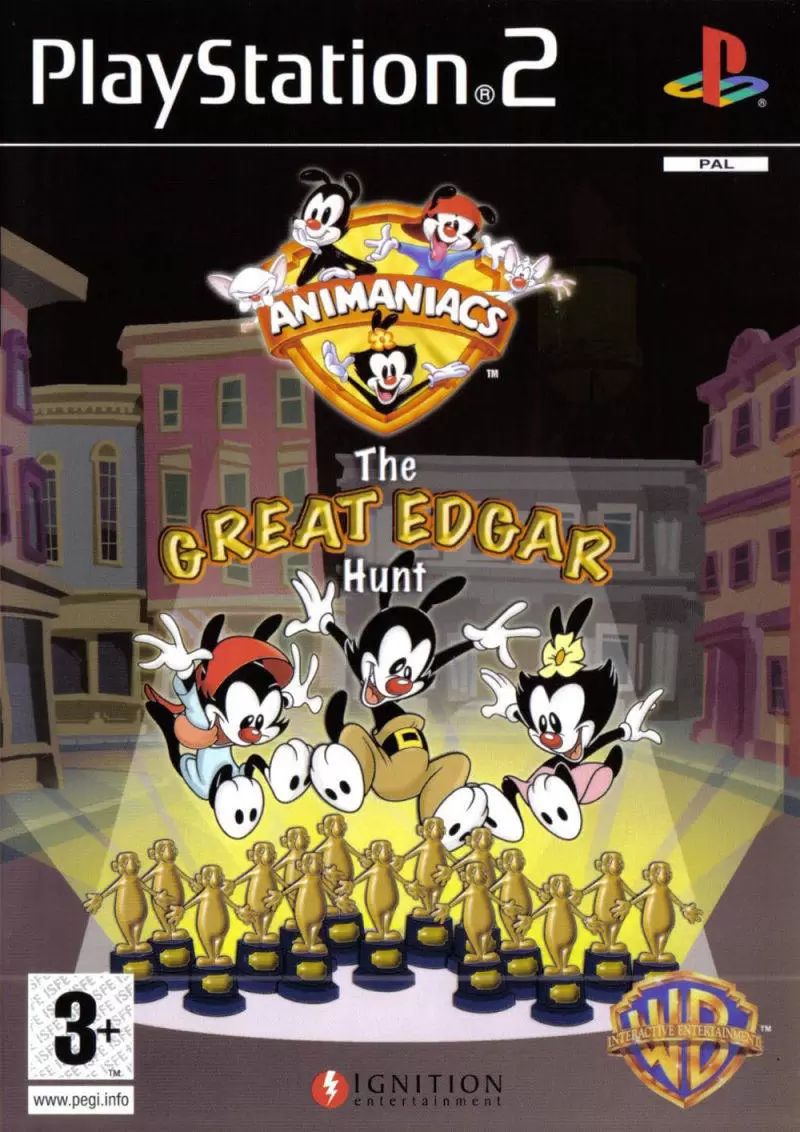 PS2 Games - Animaniacs: The Great Edgar Hunt