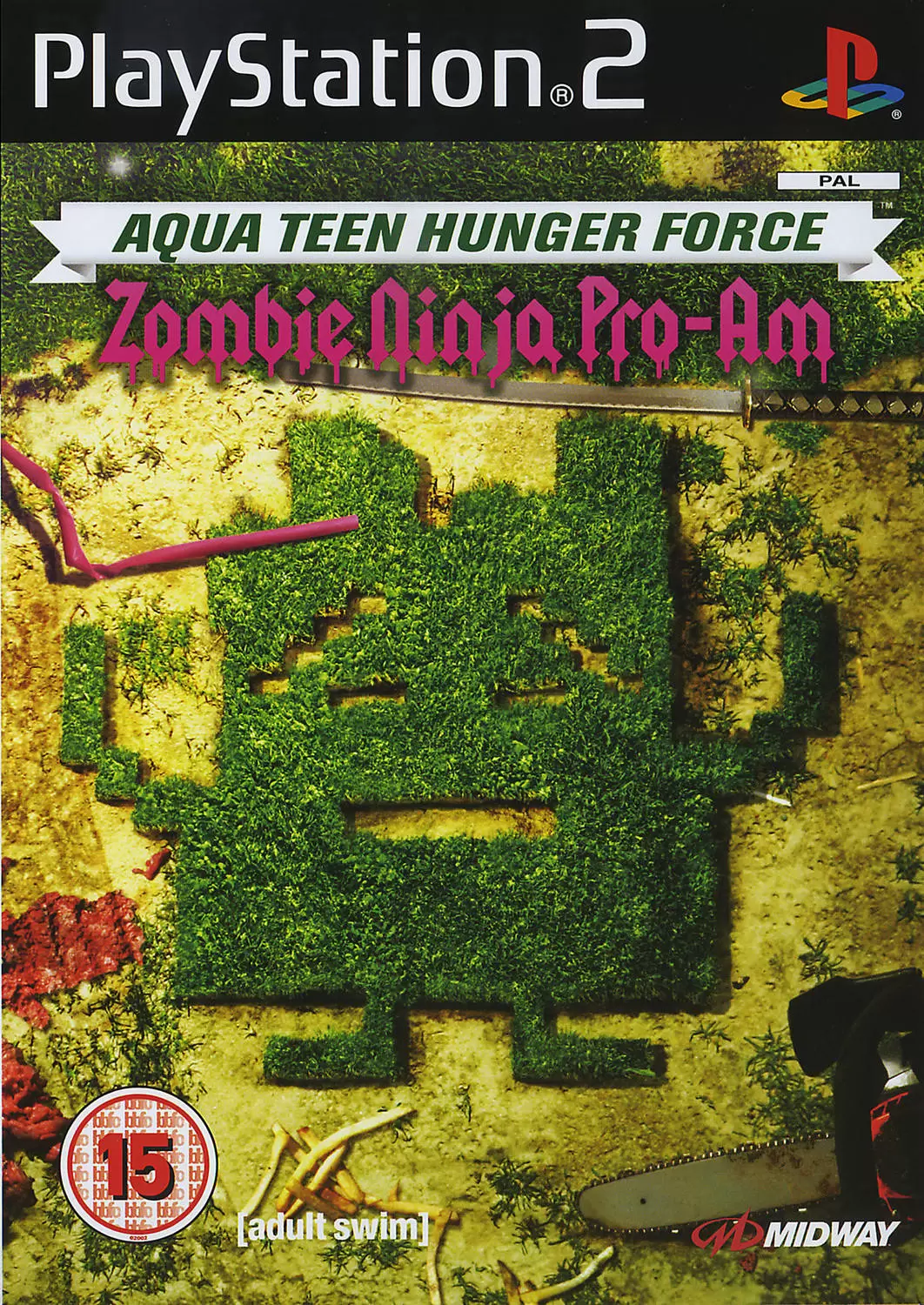 Jeux PS2 - Aqua Teen Hunger Force: Zombie Ninja Pro-Am