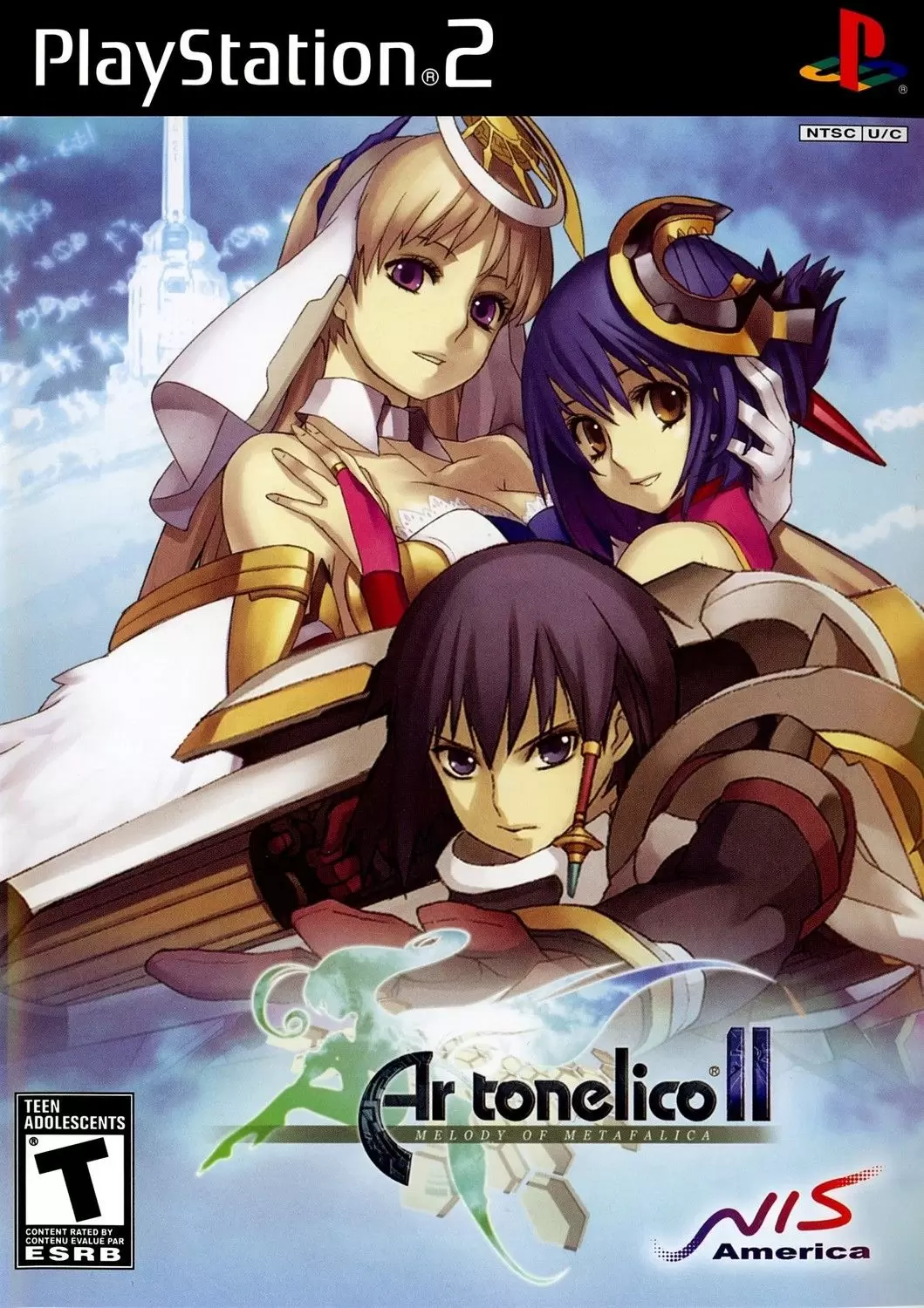 Jeux PS2 - Ar tonelico II Melody of Metafalica