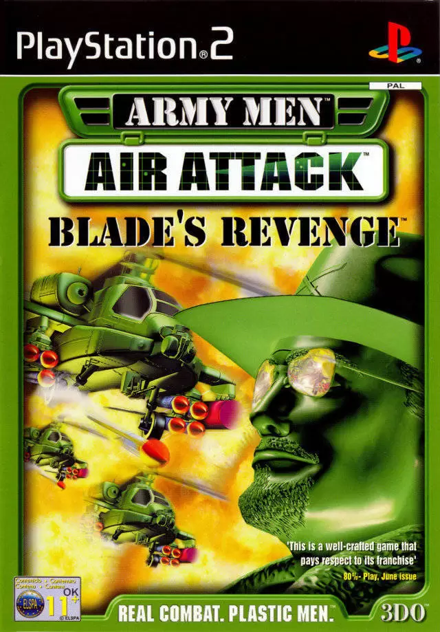 Jeux PS2 - Army Men: Air Attack - Blade\'s Revenge