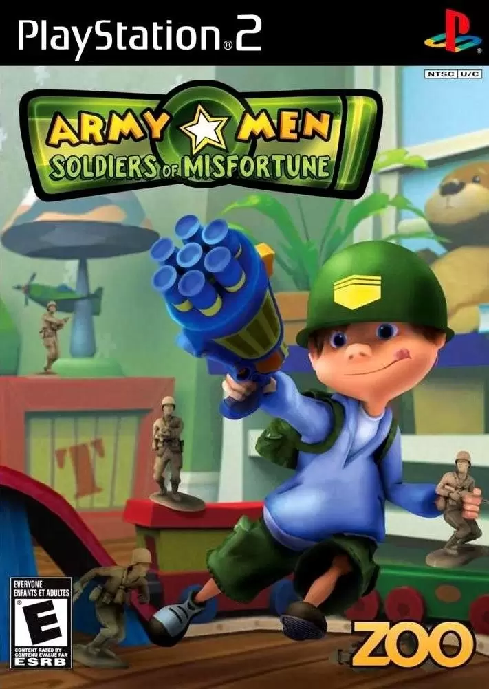 Jeux PS2 - Army Men: Soldiers of Misfortune
