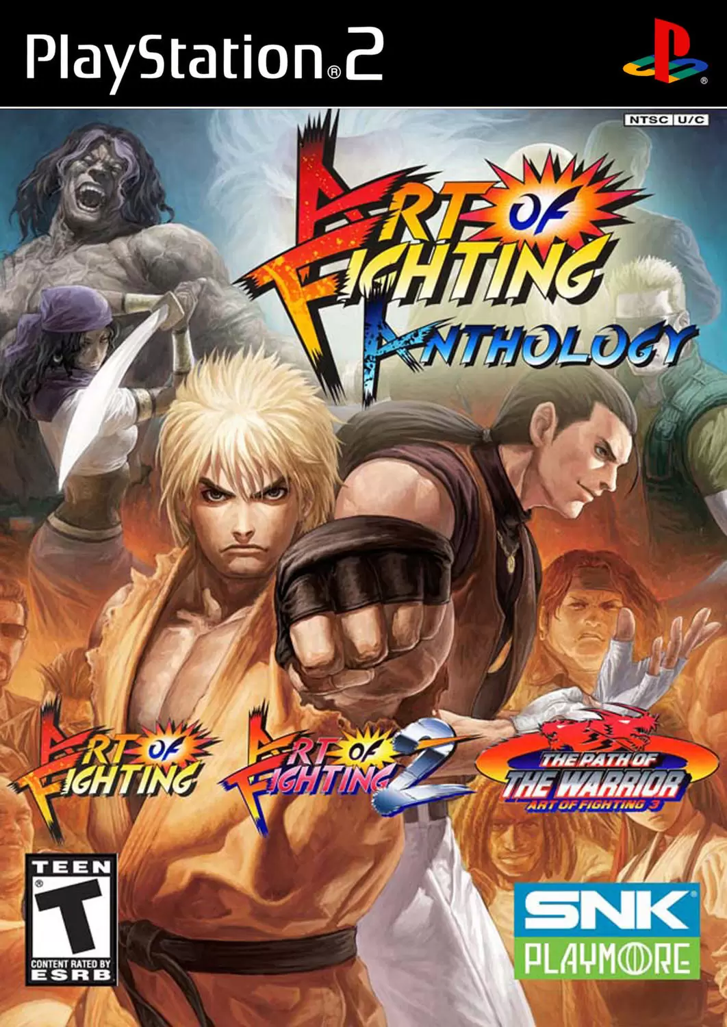 PS2 Games - Art of Fighting Anthology