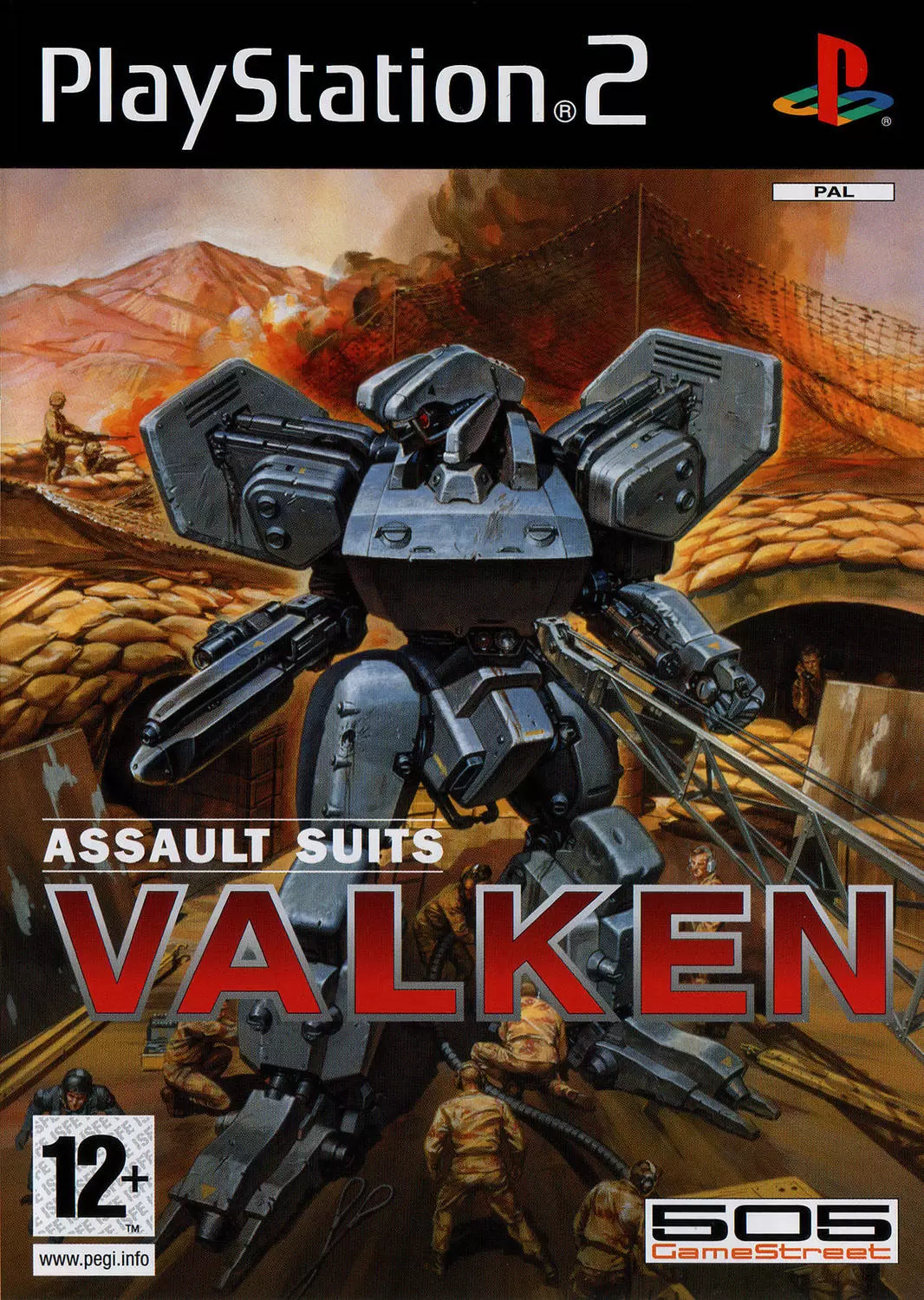 Jeux PS2 - Assault Suits Valken