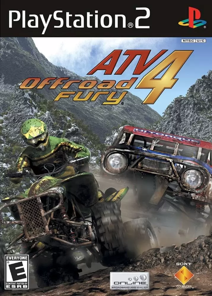 PS2 Games - ATV Offroad Fury 4