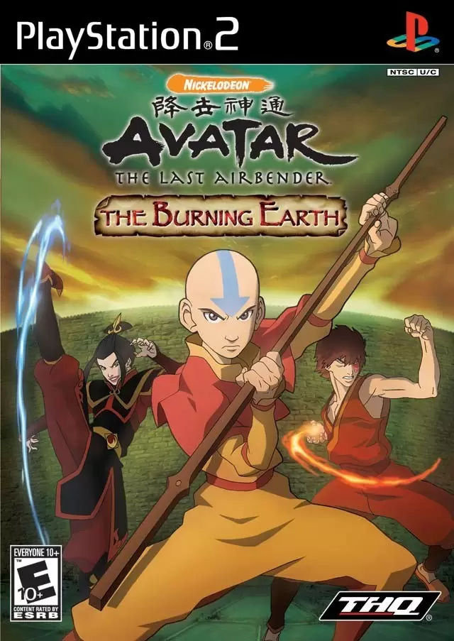 PS2 Games - Avatar: The Last Airbender – The Burning Earth