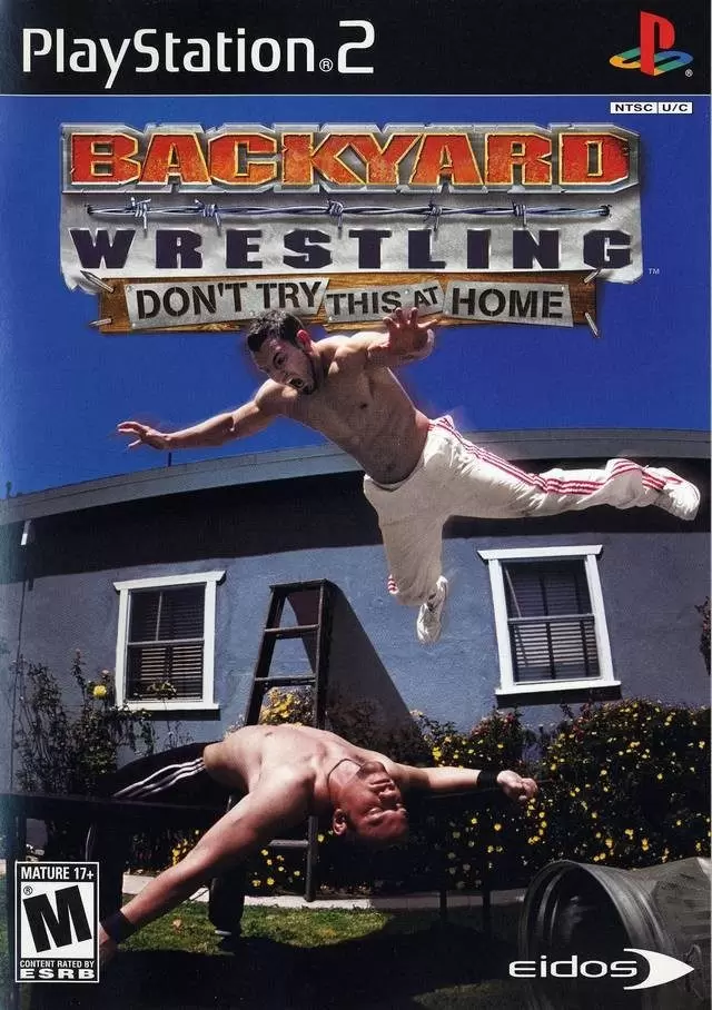 PS2 Games - Backyard Wrestling: Don\'t Try This at Home