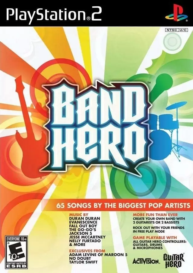 Jeux PS2 - Band Hero