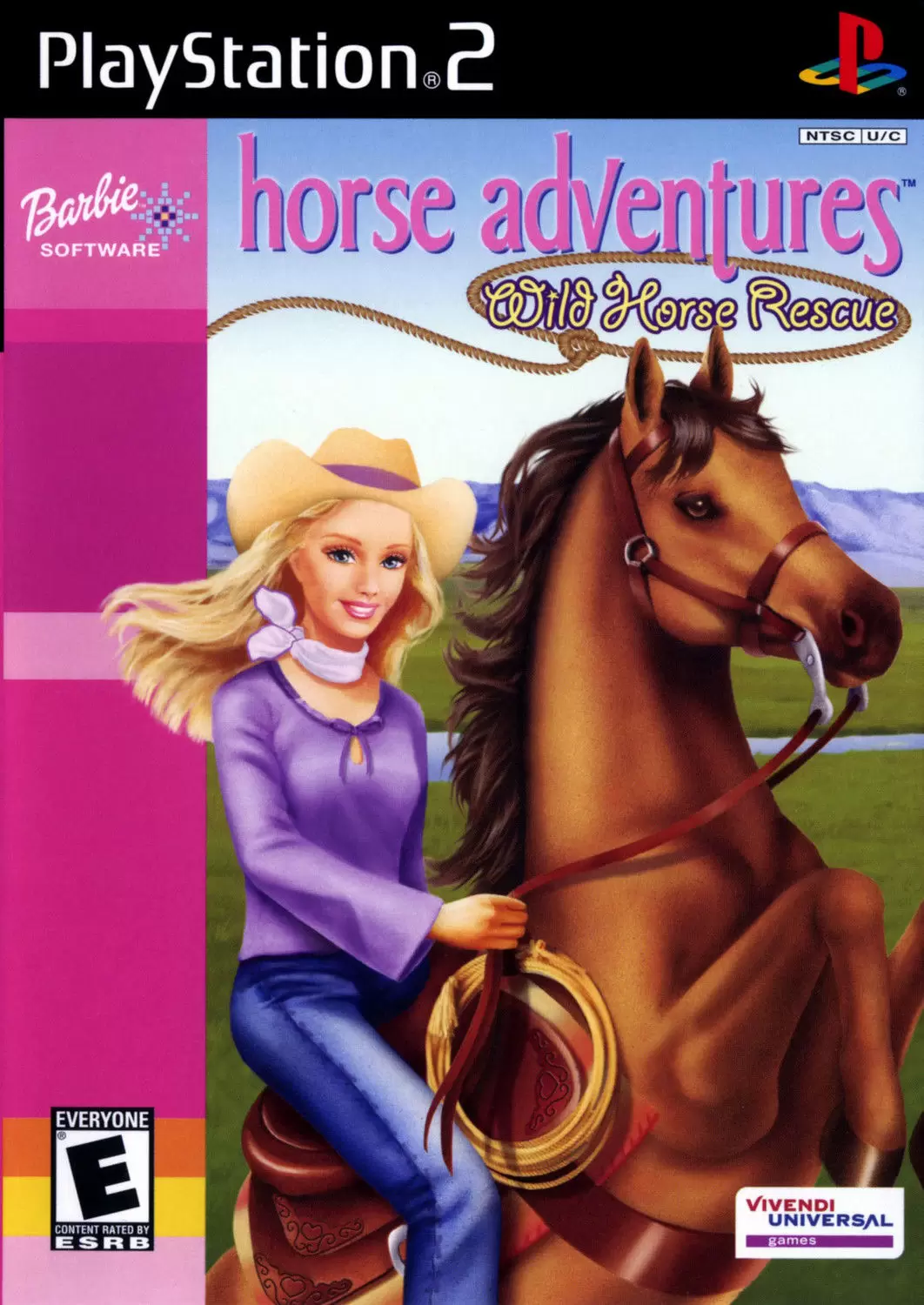 PS2 Games - Barbie Horse Adventures: Wild Horse Rescue