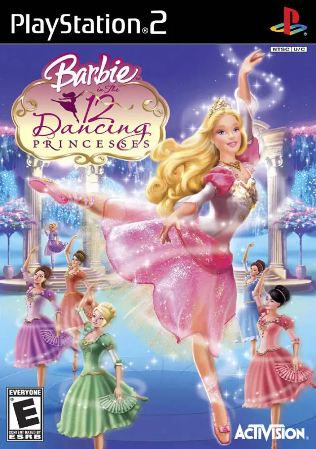 PS2 Games - Barbie in The 12 Dancing Princesses