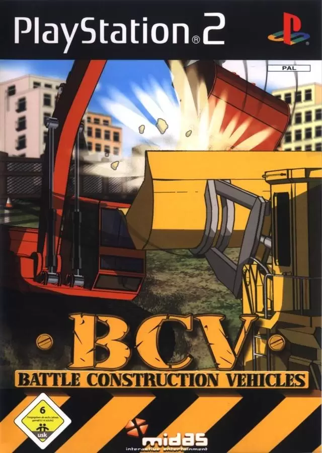 Jeux PS2 - BCV: Battle Construction Vehicles