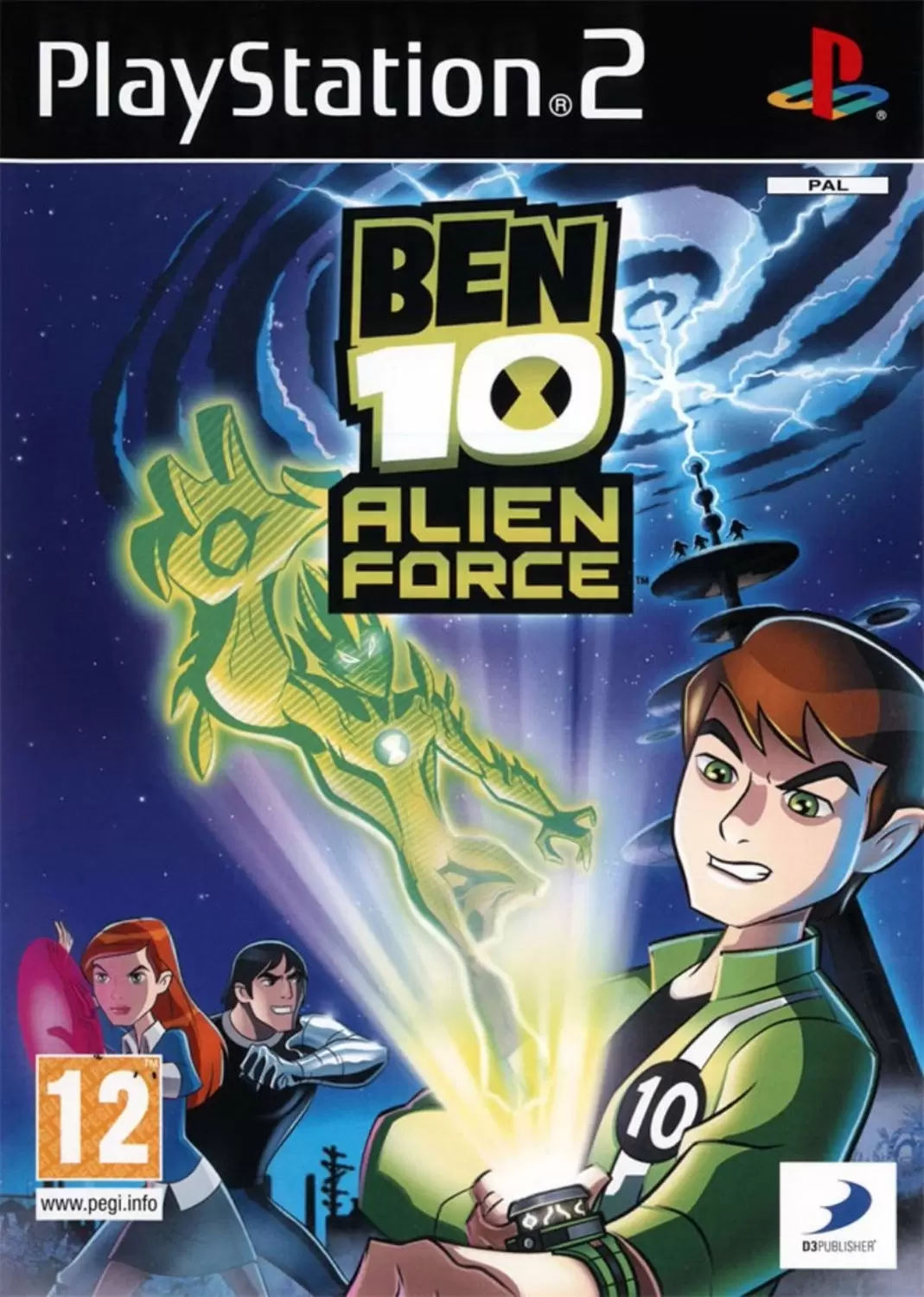 PS2 Games - Ben 10: Alien Force