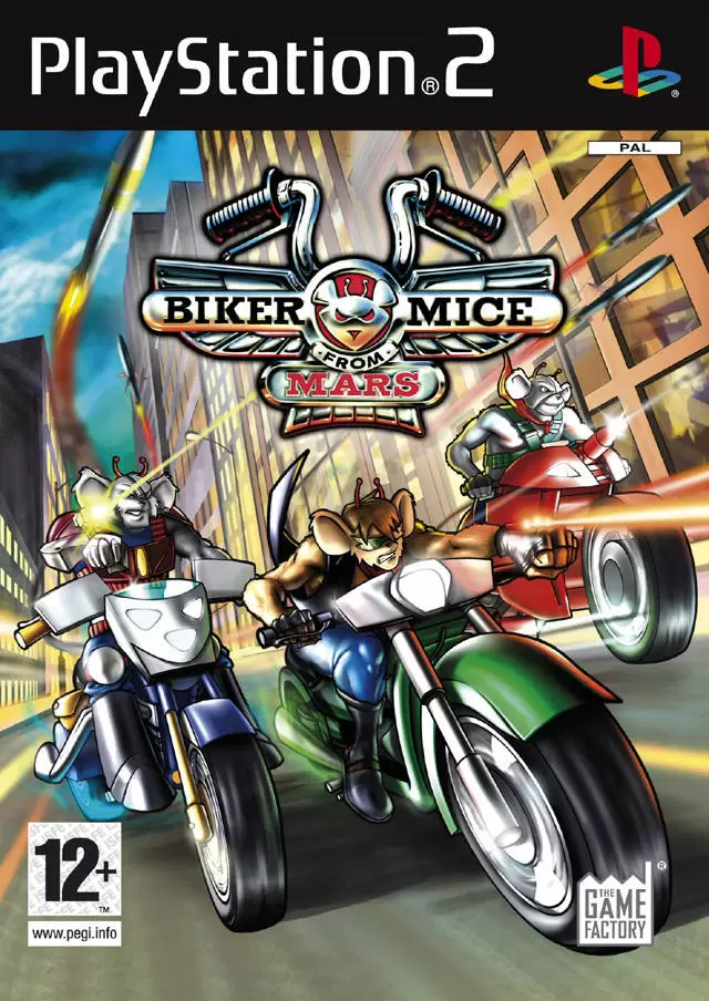 PS2 Games - Biker Mice from Mars